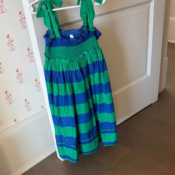 Zimmermann Blue and Green Ruffled dress - Picture 3 of 4